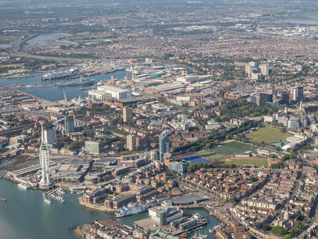 Portsmouth city and Spinnaker Tower
Picture: Habibur Rahman