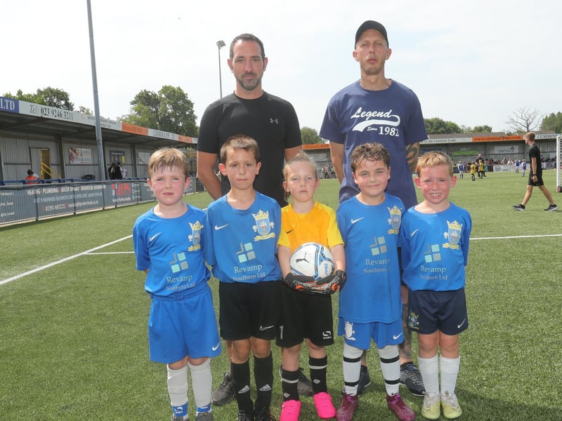 Baffins Milton Rovers Under-7s. Picture by Dave Haines