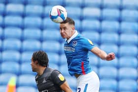 Gaffer for a Day, Martin Daniels, made Callum Johnson his man of the match in Pompey's disappointing 1-0 loss to Doncaster. Picture: Joe Pepler