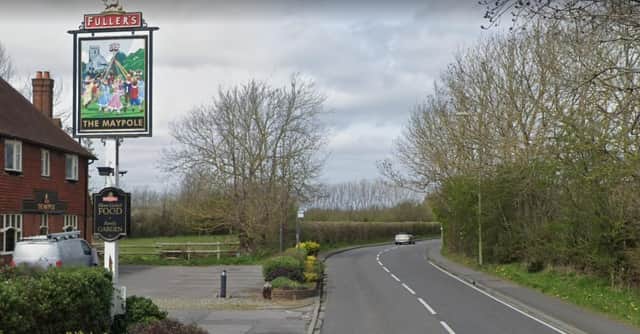 The incident is reported to have occurred near The Maypole Inn in Hayling Island. Picture: Google Maps