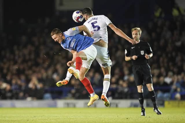 Colby Bishop was Gaffer For A Day Jeff Harris' choice for Pompey man of the match against Oxford United. Picture: Jason Brown/ProSportsImages