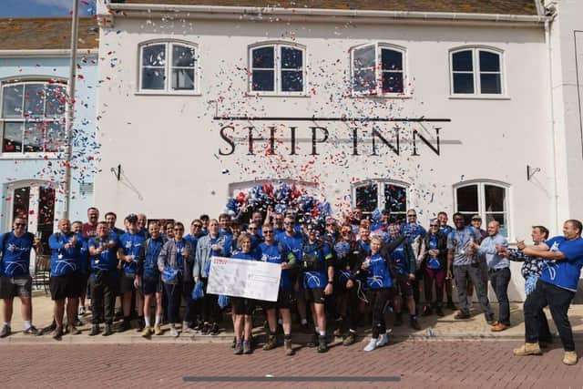 Portsmouth colleagues joined others to raise £63,000 for mental health charity.