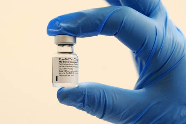 Pfzier/BioNTech vaccine.