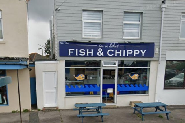 Lee-On-The-Solent Fish & Chippy, at 175 Portsmouth Road, Lee-on-the-Solent, scored top marks - five - following an inspection on February 22 2024,