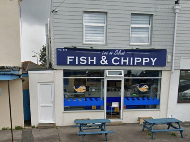 Lee-On-The-Solent Fish & Chippy, at 175 Portsmouth Road, Lee-on-the-Solent, scored top marks - five - following an inspection on February 22 2024,