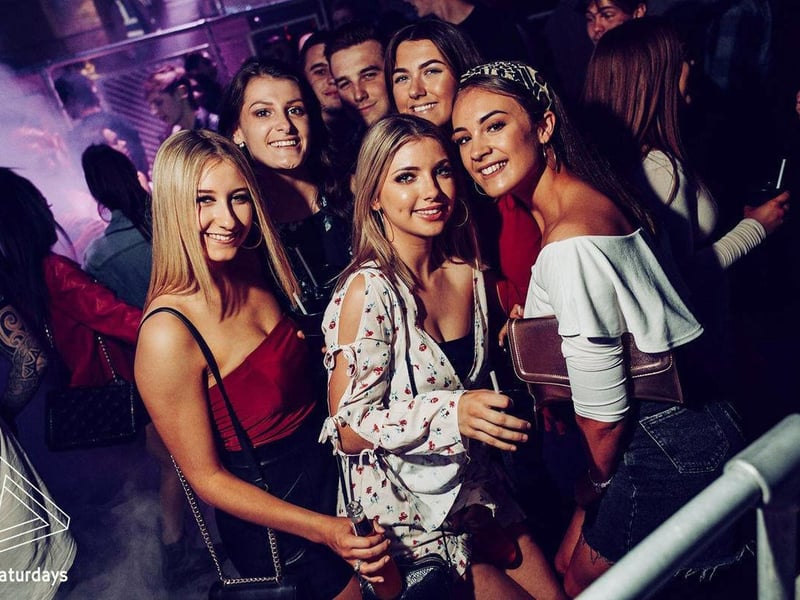 Clubbers at Face on the floor in Pryzm in 2019.