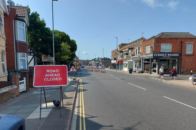 Road closures began last night (June 25) in the Eastney Road area of Southsea