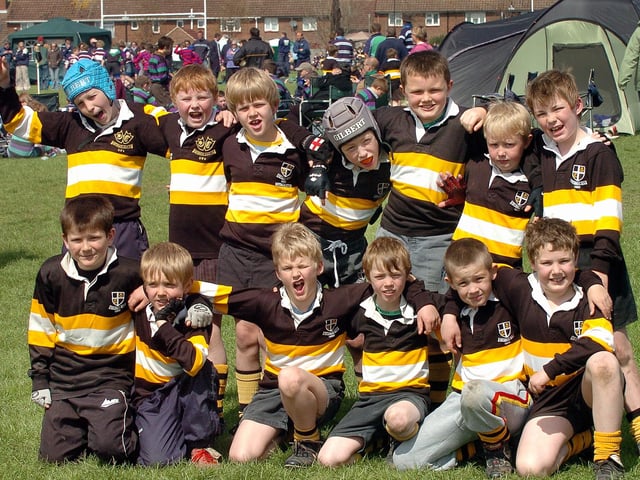 Portsmouth RFC Under-9s, 2005. Picture by Michael Scaddan.
