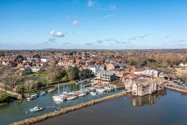 The three bedroom Dolphin Quay home is on the market for £2,250,000. Picture: Jackson-Stops, Chichester