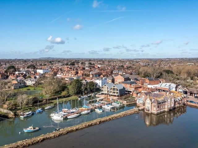 The three bedroom Dolphin Quay home is on the market for £2,250,000. Picture: Jackson-Stops, Chichester