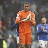 Pompey's impressive loanee Gavin Bazunu has been linked with a switch to Middlesbrough by The Irish Sun. Picture: Jason Brown/ProSportsImages