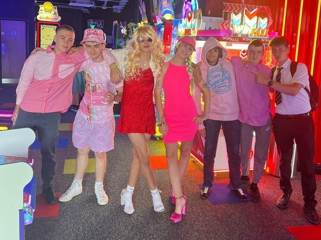 Barbiemania at Bowl Central and Reel, Fareham on Friday 21st July 2023
Pictured: People dressed in Pink attire for the film
Picture: Habibur Rahman