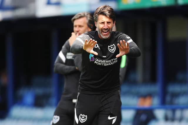 Pompey boss Danny Cowley