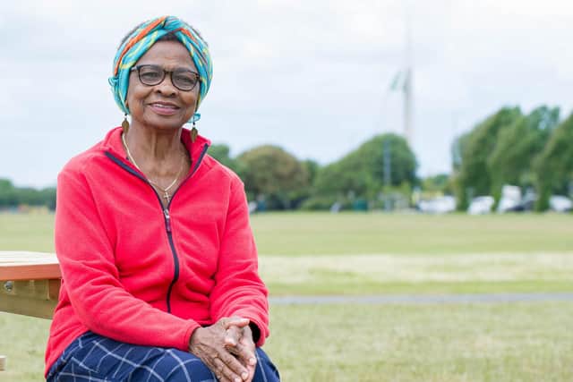 Marie Costa on Southsea Common. Picture: Habibur Rahman