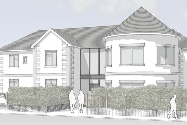 An artist's impression of the proposals