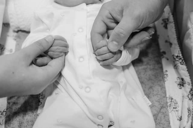 Dan Young and Abigail Cleverly, from Waterlooville, who lost their baby daughter in October last year want to ‘give back’ to Princess Anne Hospital, in Southampton, which cared for her.