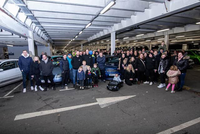 LLP car meet are highlighting how their car meet is different from any other

Pictured:  Members of LLP and their families at the car meet at Tesco carpark, Havant on Wednesday 1st February 2023

Picture: Habibur Rahman