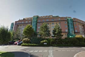 The block of flats where one property had an application to become an HMO