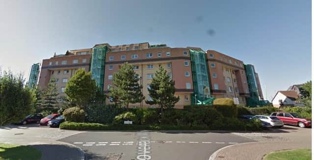 The block of flats where one property had an application to become an HMO