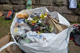 Plastic waste is constantly washing up on UK shorelines. Picture: Jacob King/PA Wire