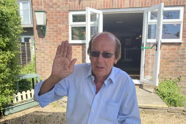 TV legend and ex-Pompey director Fred Dinenage turned 80 on Wednesday
