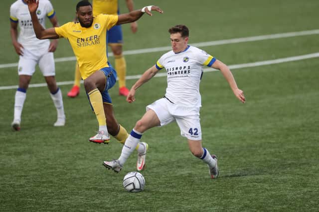 Alfie Whittingham is one of four new signings in recent weeks in a bid to halt Hawks' alarming run of results.
Picture: Dave Haines