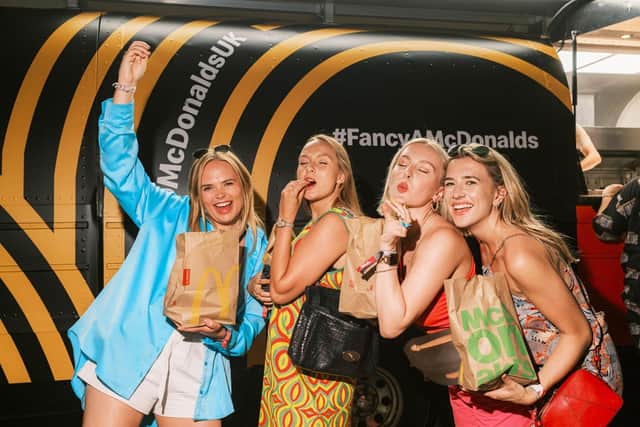 The free breakfast bus will be making its way to Portsmouth this month. Picture: McDonalds / Red Consultancy