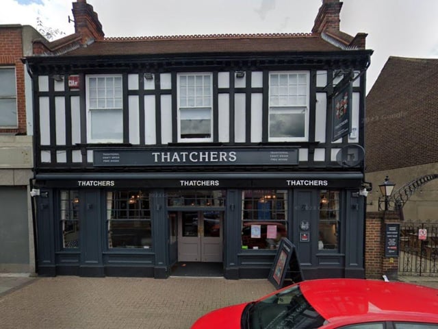 Thatchers at 95 London Road, Portsmouth was rated 5 on May 16 2023.