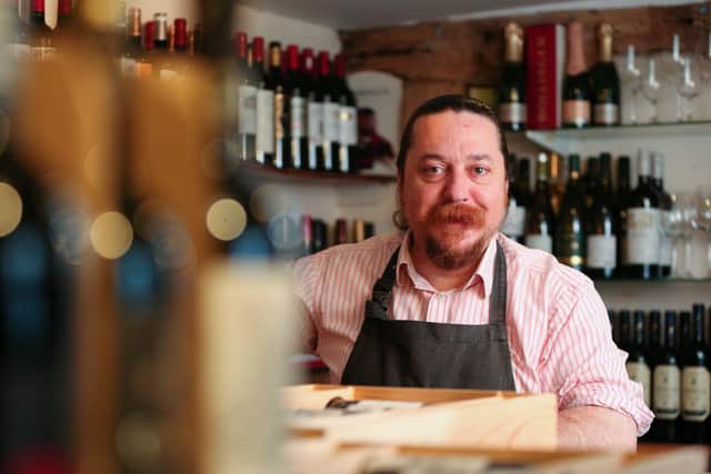 Dominic Lockyer is the manager of Fareham Wine Cellar, High Street, FarehamPicture: Chris Moorhouse   (jpns 201021-21)
