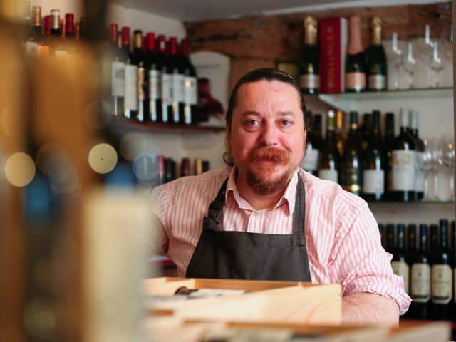 Dominic Lockyer is the manager of Fareham Wine Cellar, High Street, Fareham
Picture: Chris Moorhouse   (jpns 201021-21)