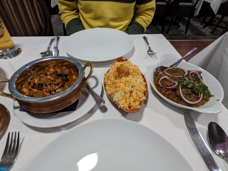 Haldi is an award winning Bangladeshi and Indian restaurant that is based in Albert Road. Among other things it serves the popular Bangladeshi dish Bagun Uri Bisi.