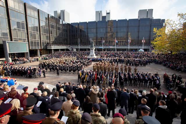 Thousands of people attended 2019's Remembrance Sunday event in Portsmouth. This year, there is no such spectacle taking place.

Picture: Habibur Rahman