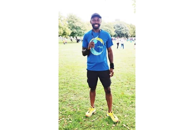 Aigbs Ohiwerei completed the Great South Run 2022