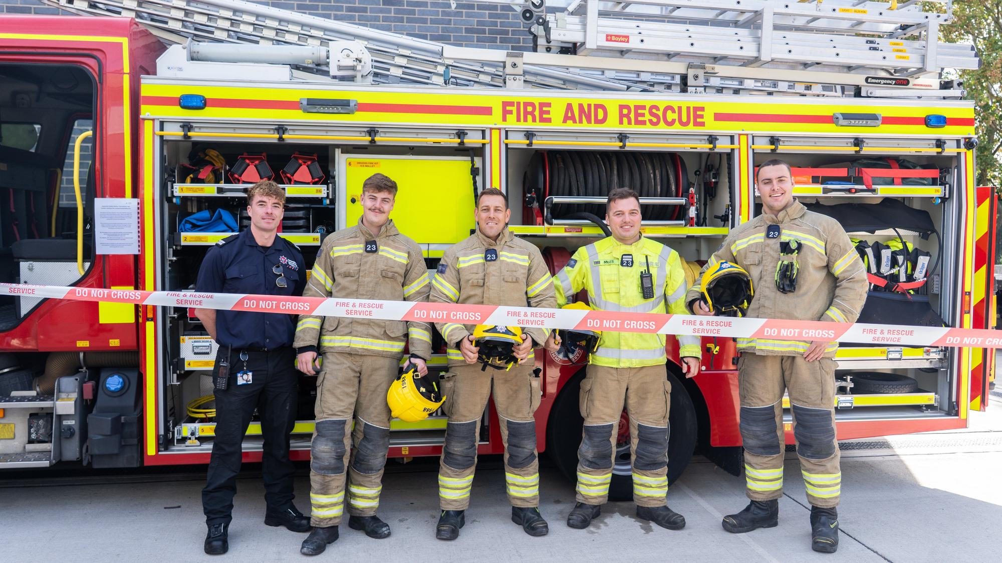 12 pictures show family fun for Cosham Fire Station open day