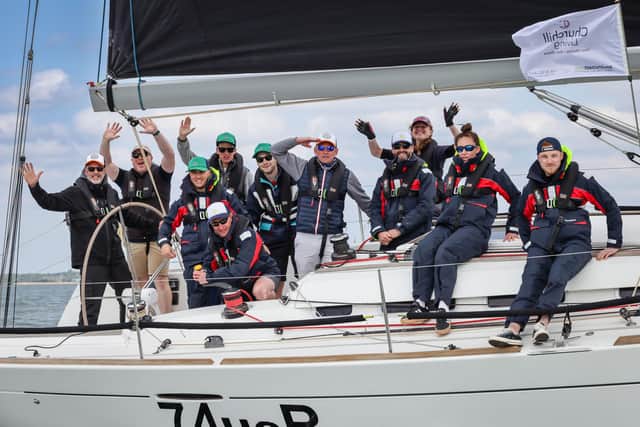 A fleet of 16 crews set sail from Port Hamble to race across the Solent for South Coast CPS’s fourth annual regatta