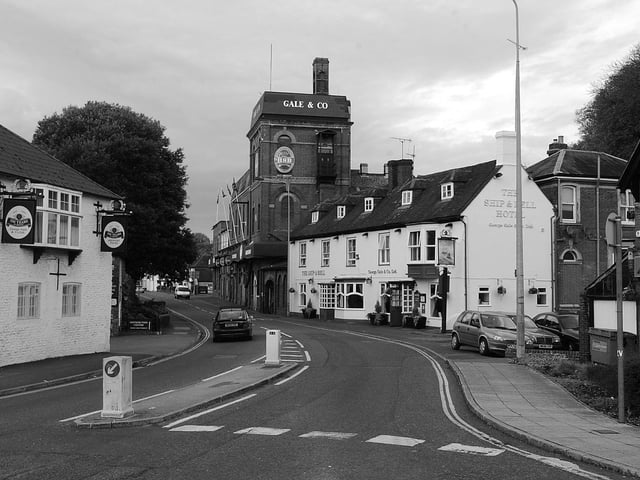 The familiar view of Gales Brewery in Horndean 8th November 2005. Picture: Steve Reid 055176-19