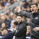 Since appointed Pompey head coach in January, John Mousinho has overseen 16 games, collecting 30 points. Picture: Jason Brown/ProSportsImages
