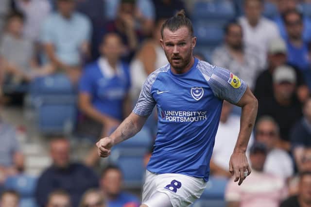 Pompey midfielder Ryan Tunnicliffe