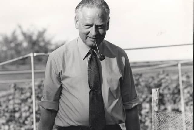 Gardening legend Percy Thrower in his prime