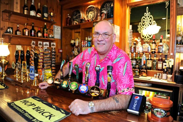 Barry Kewell who runs the Northcote Hotel public house in Portsmouth.
Picture: Ian Hargreaves (13125-2)