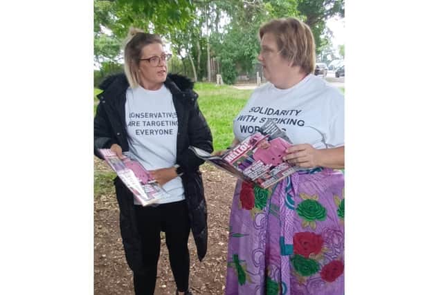 Lucie Wakely and Lynn Tolmon