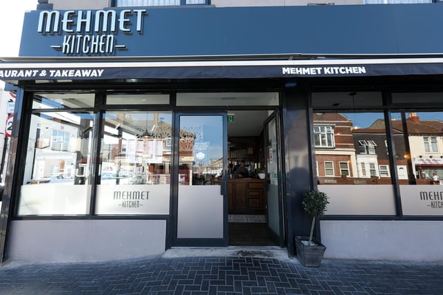 Mehmet Kitchen, a Turkish restaurant on Copnor Road, was rated 4.8 out of five from 141 reviews on Google.