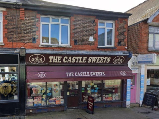 The Castle Sweets, at 99 High Street in Cosham, has a 4.9 rating from 25 Google reviews. One person said: "Highly recommend for a visit, pretty magical place."