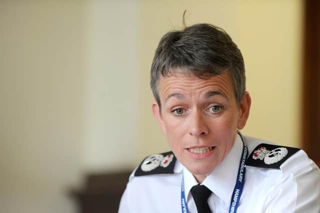 Hampshire chief constable Olivia Pinkney. Picture: Sarah Standing (160563-482)