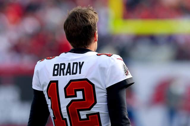 Tom Brady #12 of the Tampa Bay Buccaneers. Picture: Kevin C. Cox/Getty Images