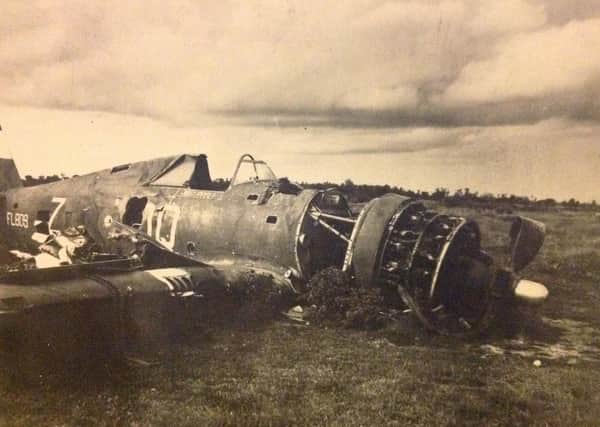 John Cross was an RAF pilot in the Second World War - suffering two memorable crashes.