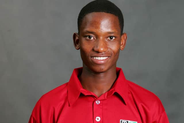 Tinashe Chimbambo pictured during his Zimbabwe U19 international days. Photo by Peter Lim/Getty Images