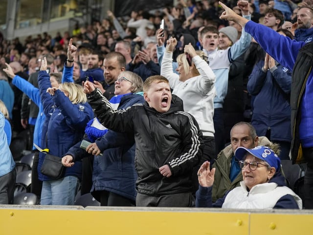 2,106 supporters made the trip to the Tigers' MKM Stadium for Saturday's 1-1 draw