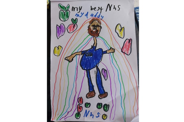 An entry by Ethan, 6, for the children's drawing competition run by Portsmouth Hospitals University NHS Trust