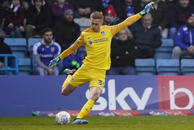 Alex Bass's distribution has been praised by Alan Knight. Picture: Jason Brown